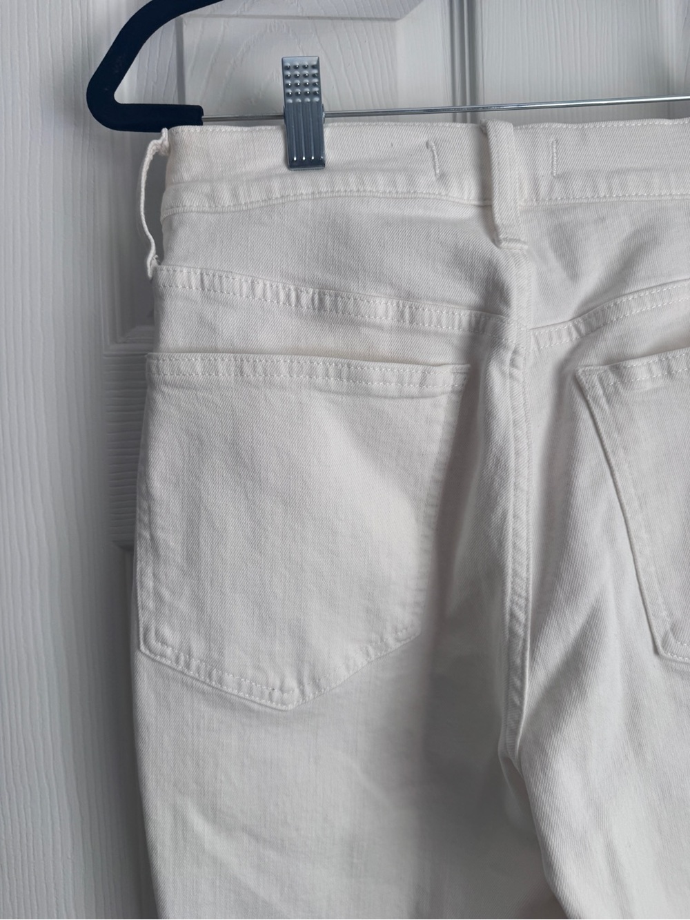Madewell White Straight-Leg Jeans - Picture 10 of 12